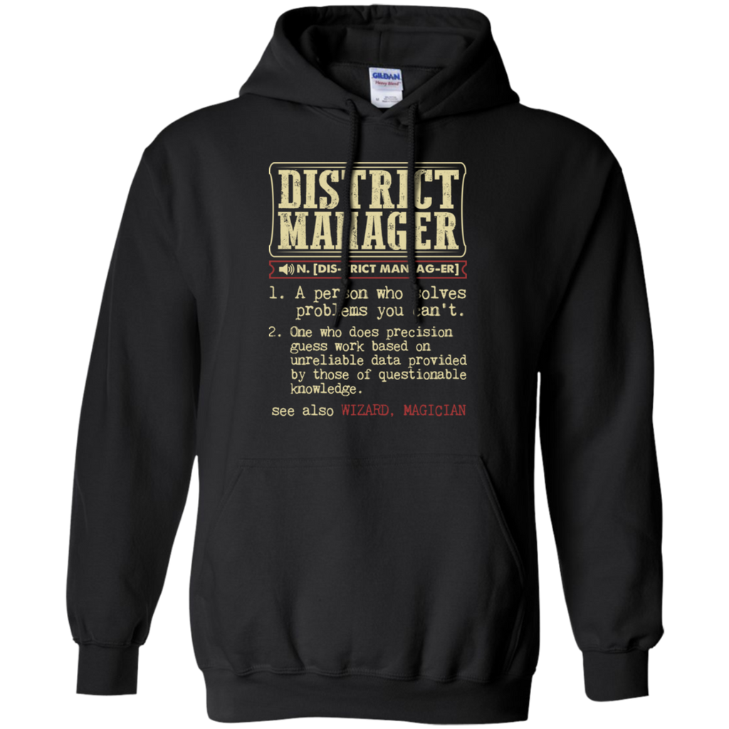 district manager funny dictionary term T-Shirt