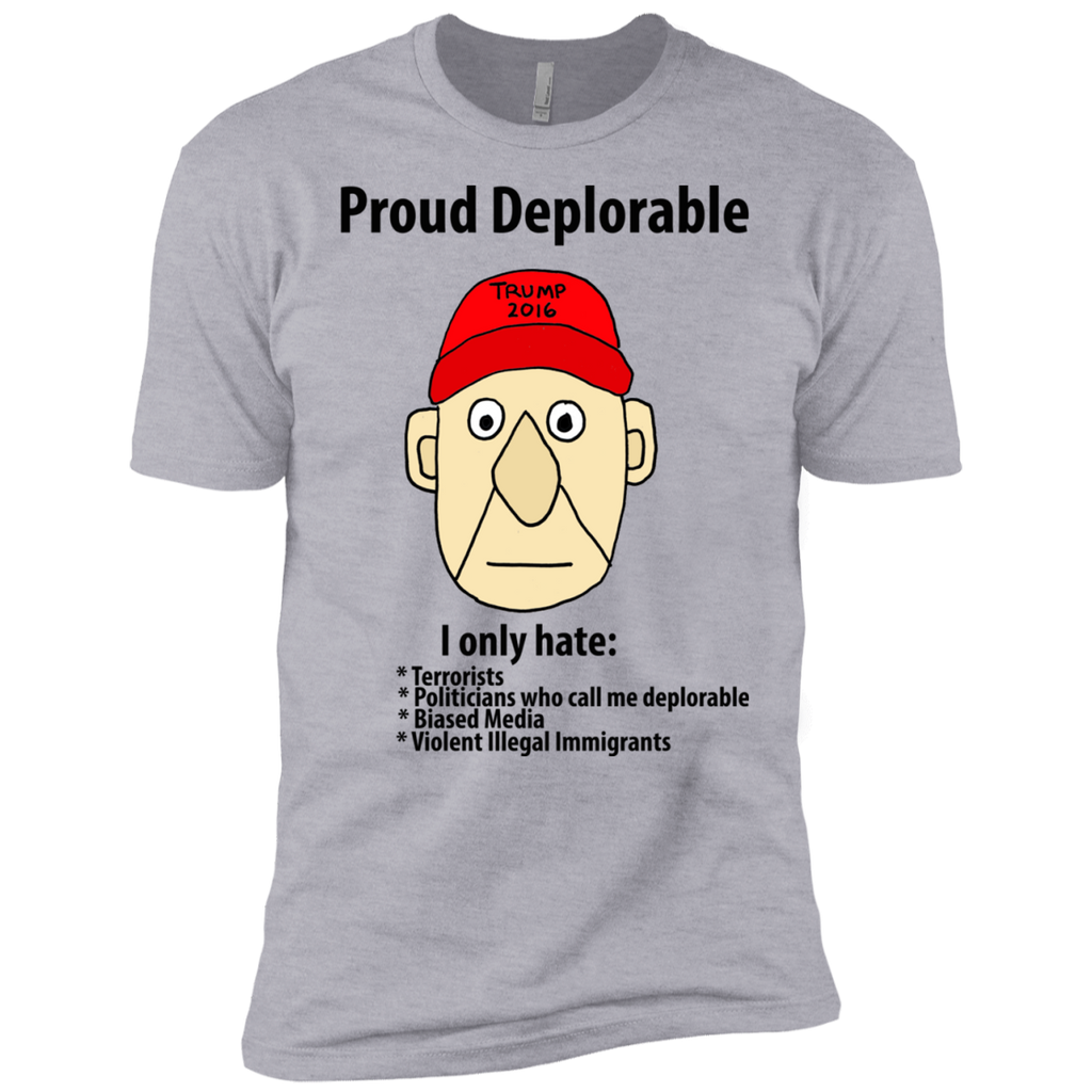 funny proud deplorable political cartoon sweatshirt T-Shirt