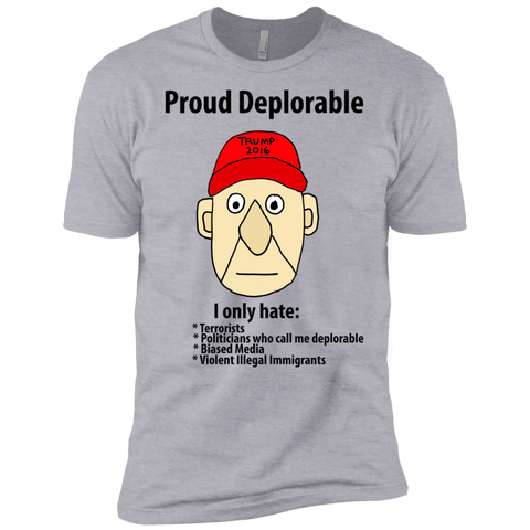 funny proud deplorable political cartoon sweatshirt T-Shirt
