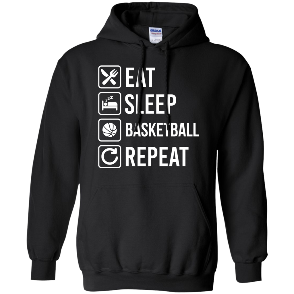basketball eat sleep repeat T-Shirt