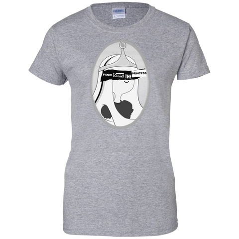 finn saves the (bubblegum) princess  T-Shirt