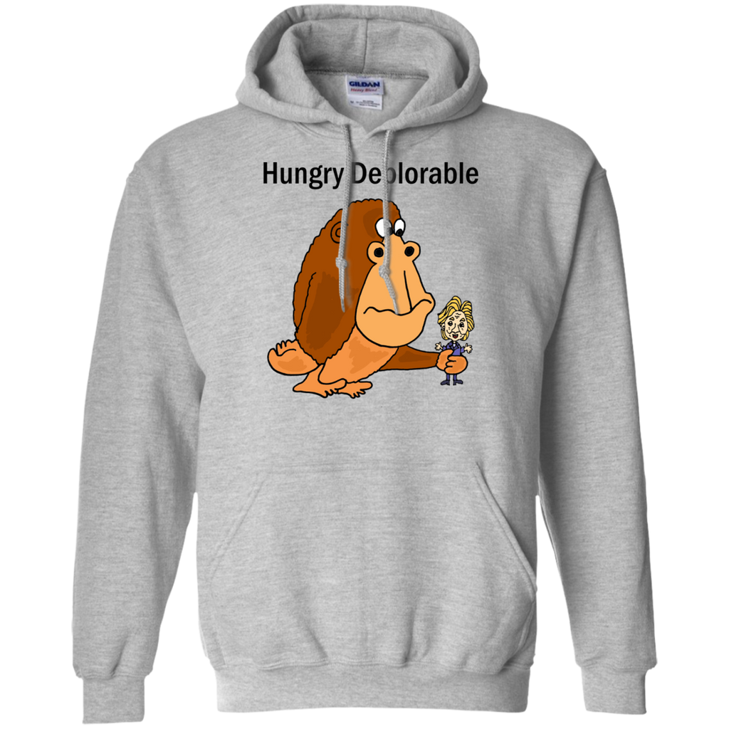 funny hungry deplorable giant ape holding hillary sweatshirt T-Shirt