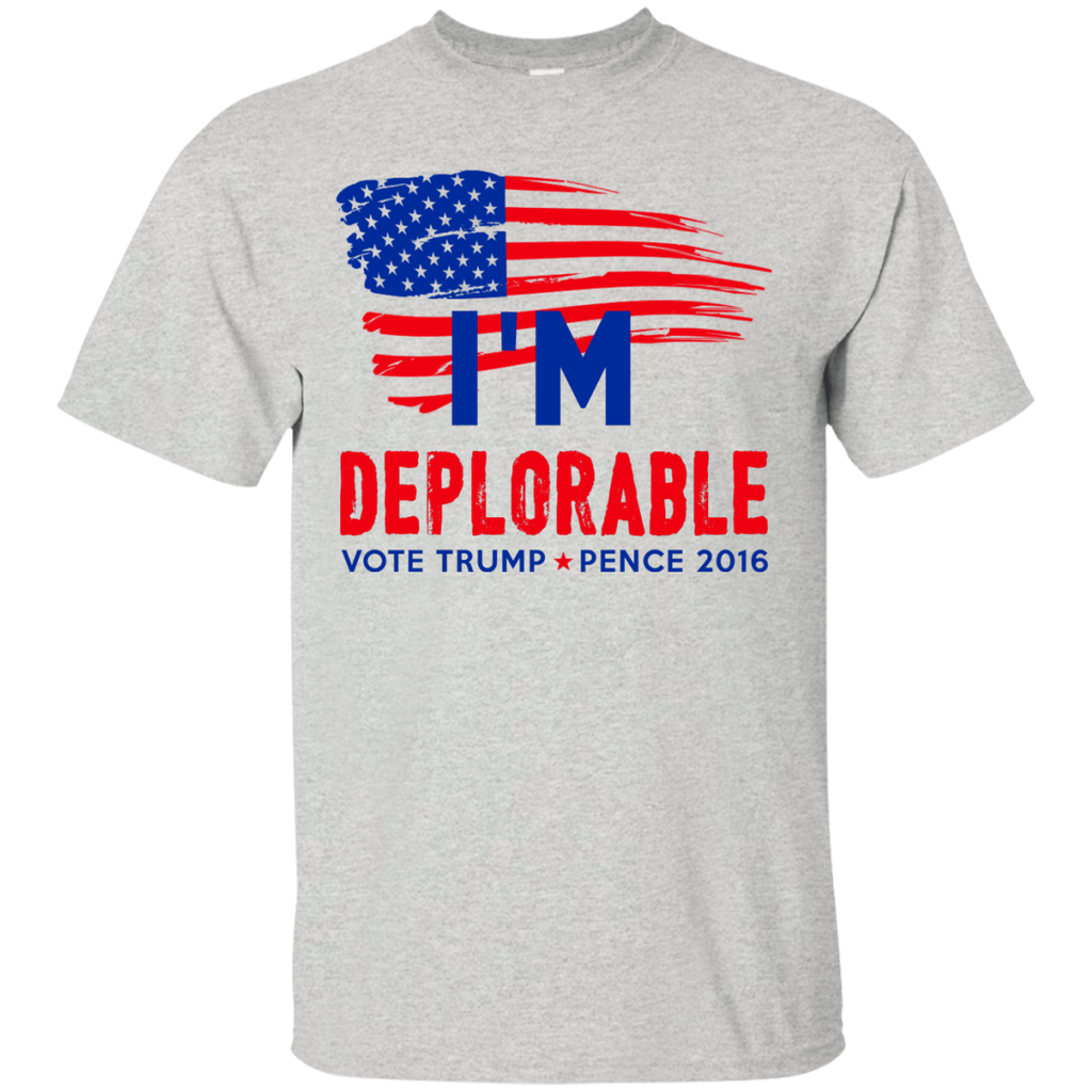 i'm deplorable, vote trump/pence 2016 T-Shirt