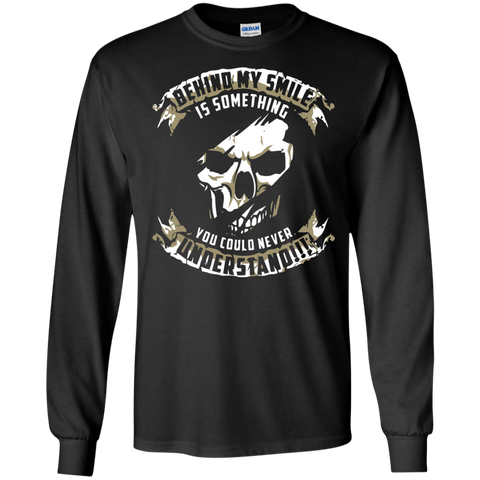 behind my smile's somethin you could never understand tshirt T-Shirt