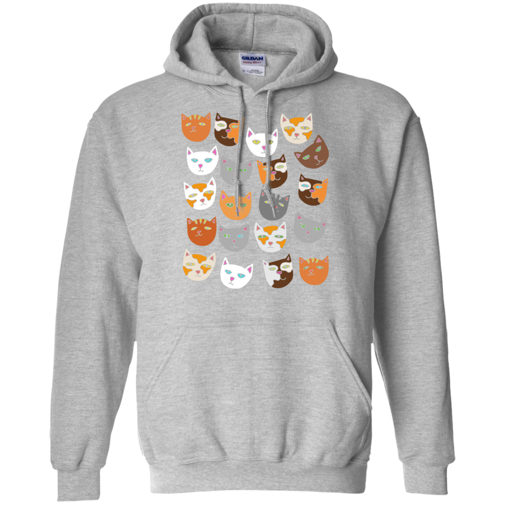 cats everywhere cat pattern sweatshirt T-Shirt