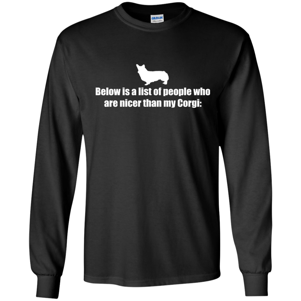 below is a list of people - corgi T-Shirt