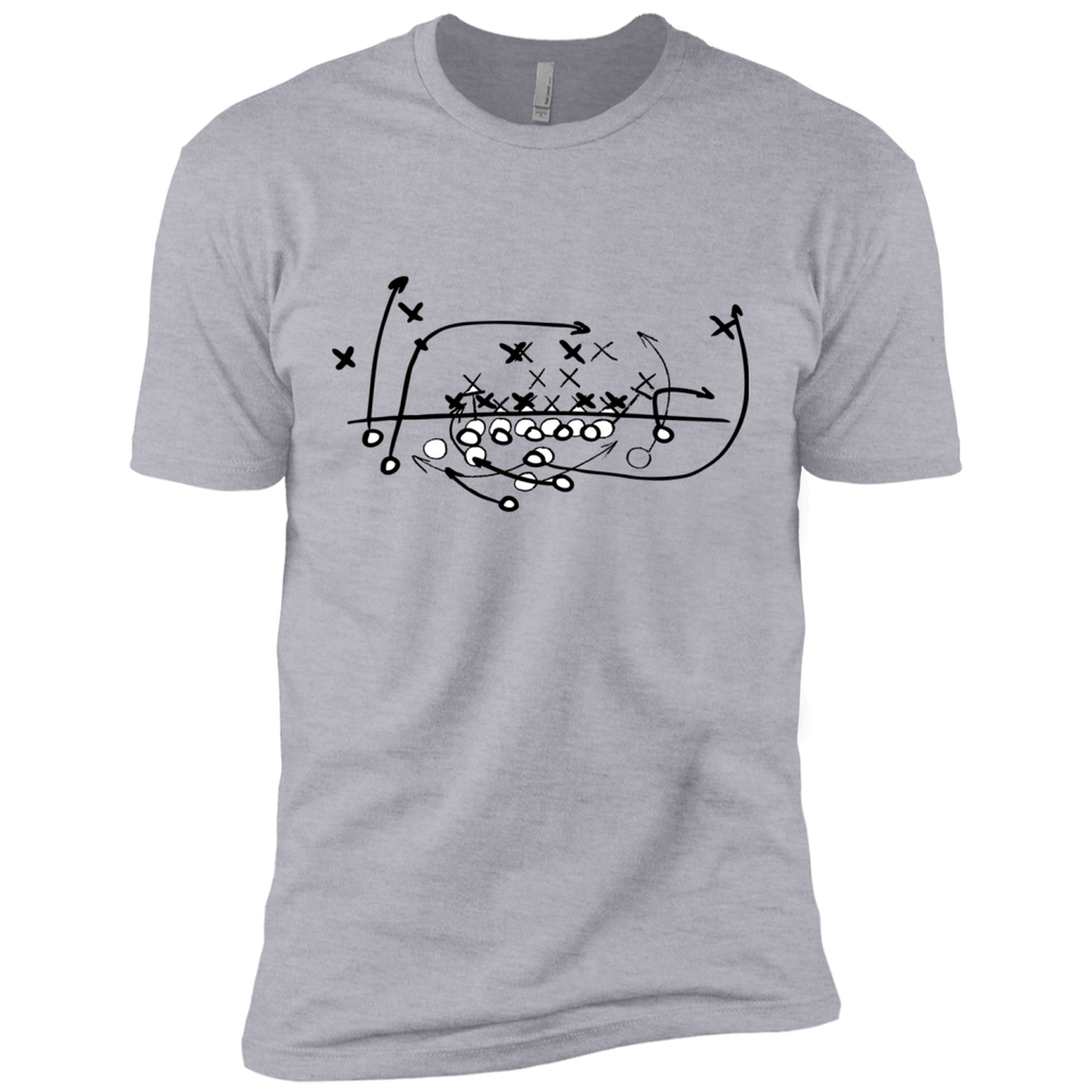 football soccer strategy play diagram T-Shirt