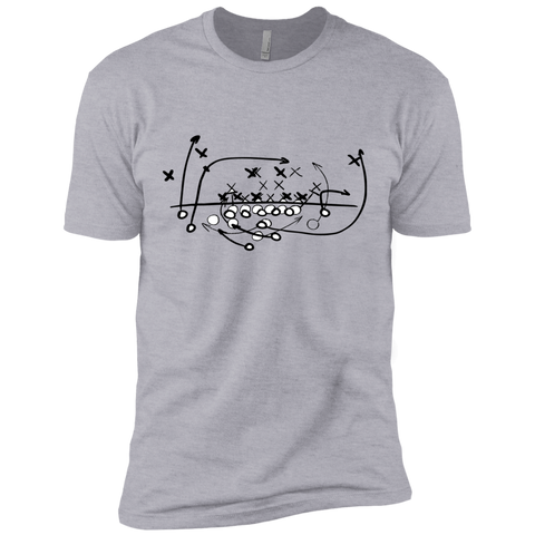 football soccer strategy play diagram T-Shirt