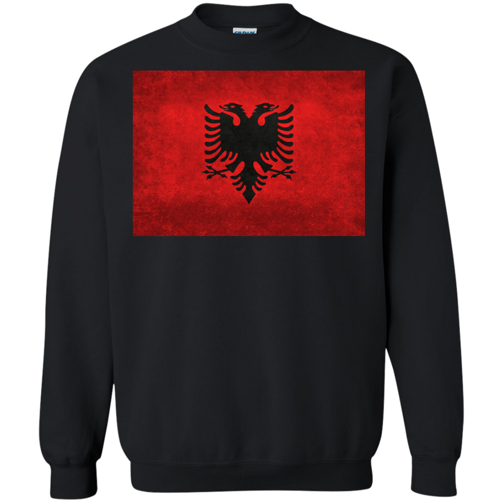flag of albania - super grunge T-Shirt