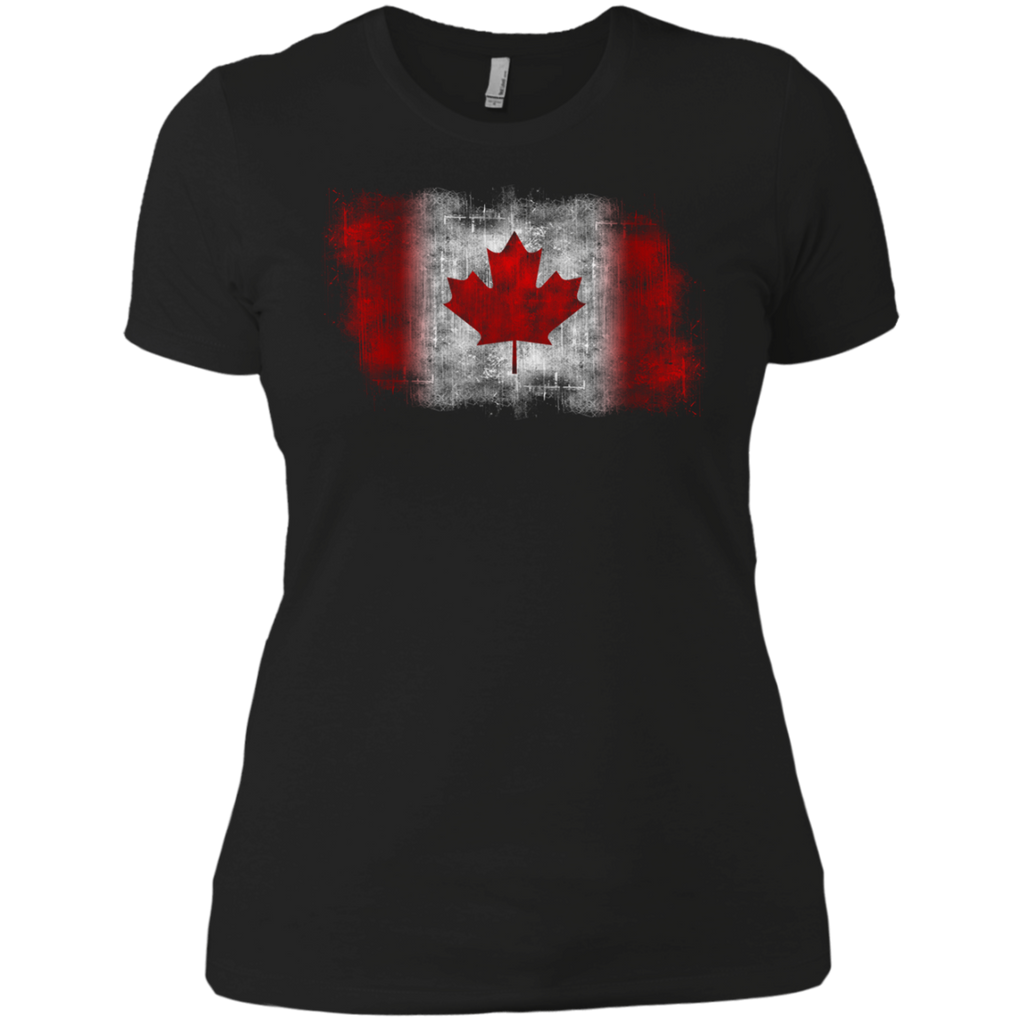 canada flag - grunge T-Shirt