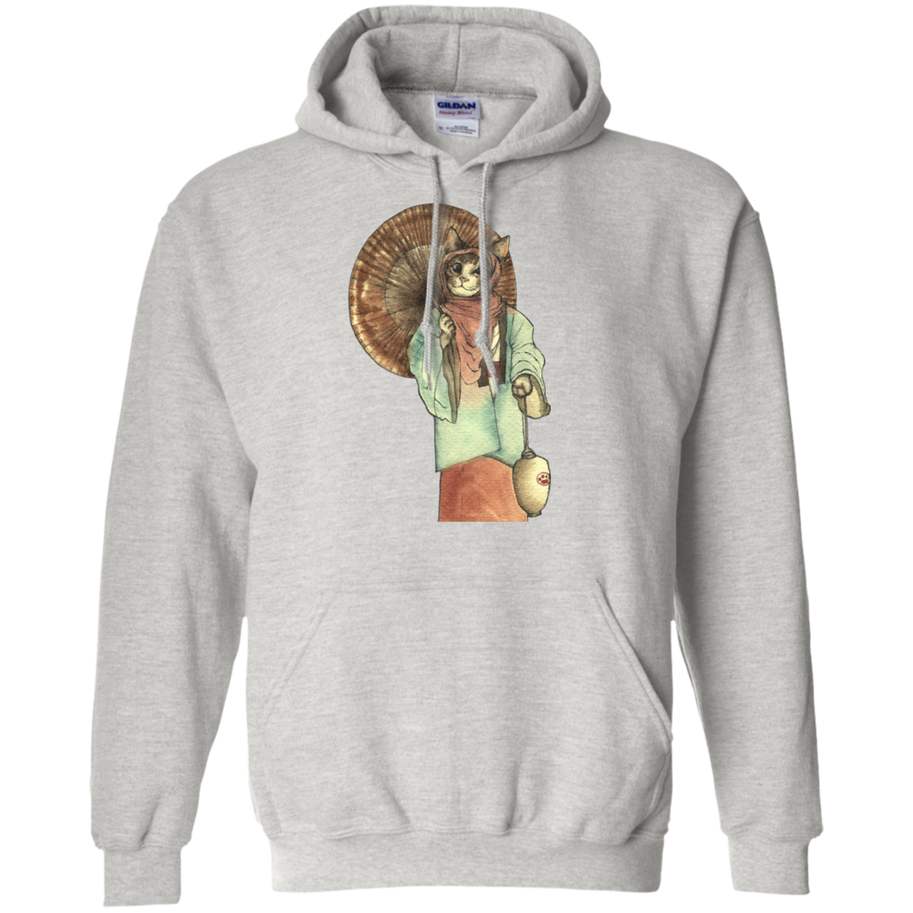 japanese umbrella cat with lantern sweatshirt T-Shirt