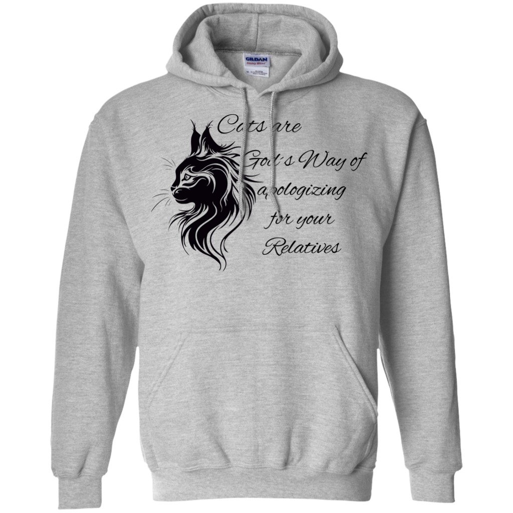 cats are god´s way of ...  T-Shirt