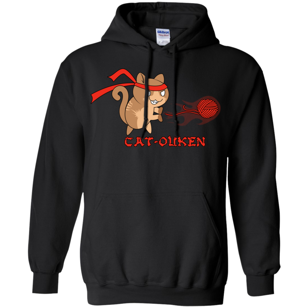 cat-ouken (with text) T-Shirt