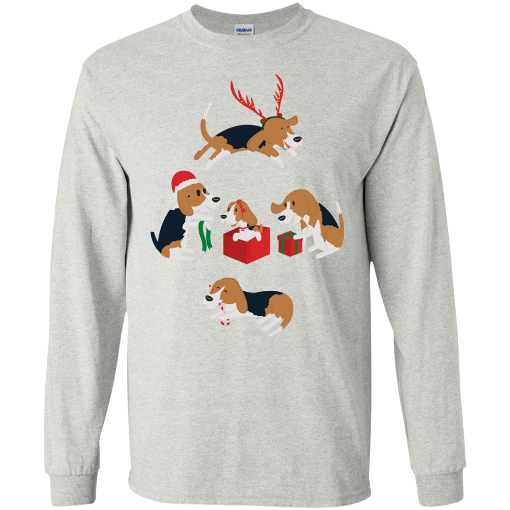 beagle christmas  funny T-Shirt