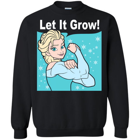 funny gym elsa let it grow fitness tank tops & T-Shirt