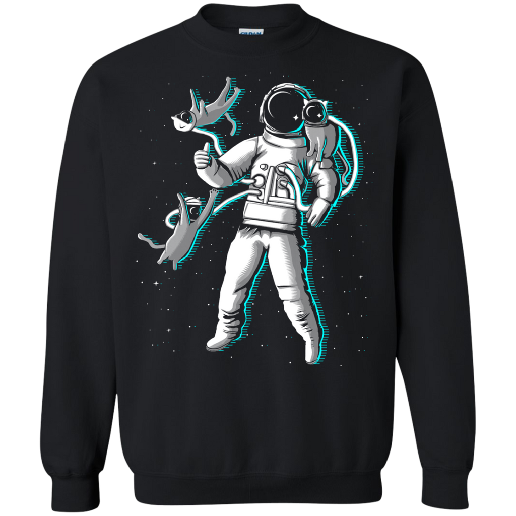 intergalactic cat fancy enthusiast -blue sweatshirt T-Shirt
