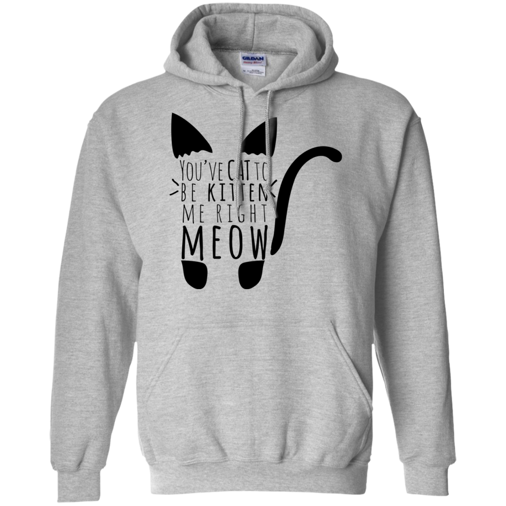 cat to be kitten me right meow text cat T-Shirt