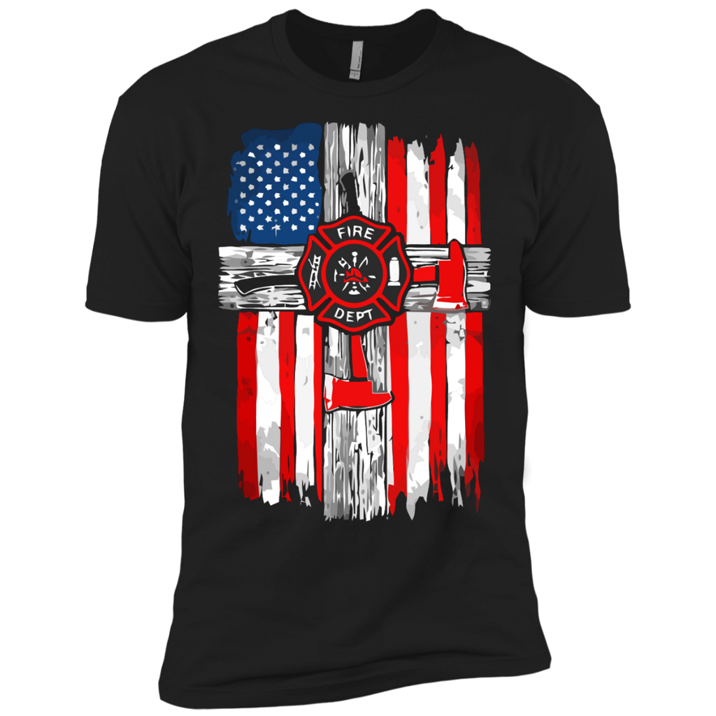 firefighter american flag T-Shirt