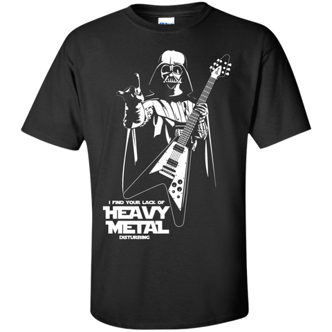 funny star wars i find your lack of heavy metal flying v guitar T-Shirt