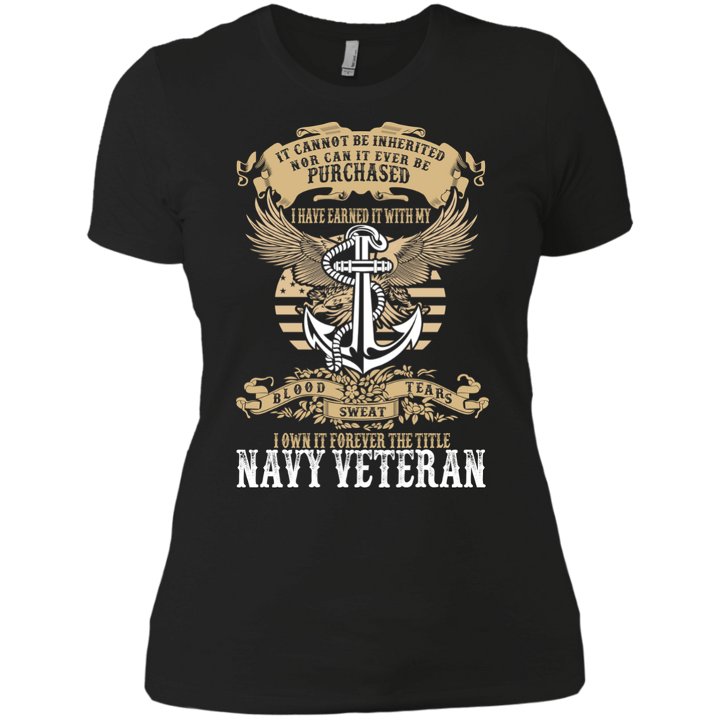 it can not be inherited nor can it ever be purchase i have earned it with my blood, sweat and tears i own it forever the title T-Shirt
