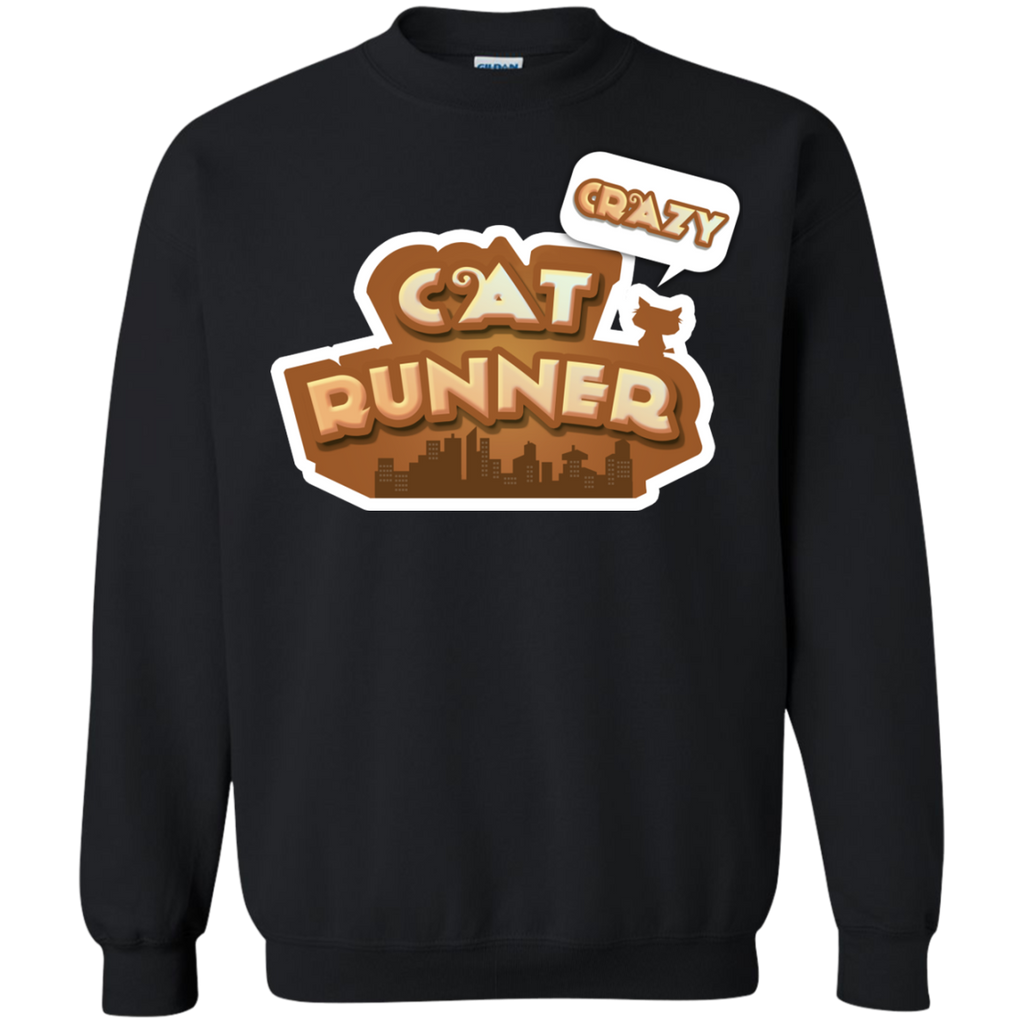 crazy cat runner T-Shirt