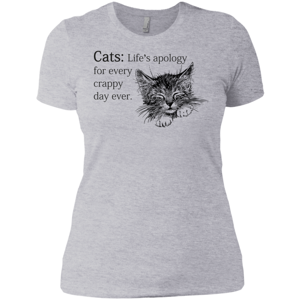 cats- life apology for every crappy day ever sweatshirt T-Shirt