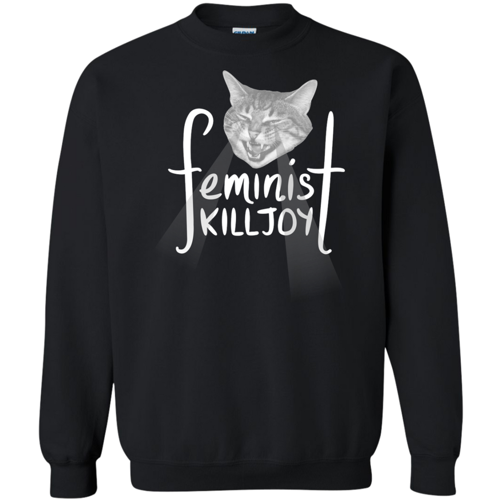 feline feminist killjoy goes dark sweatshirt T-Shirt