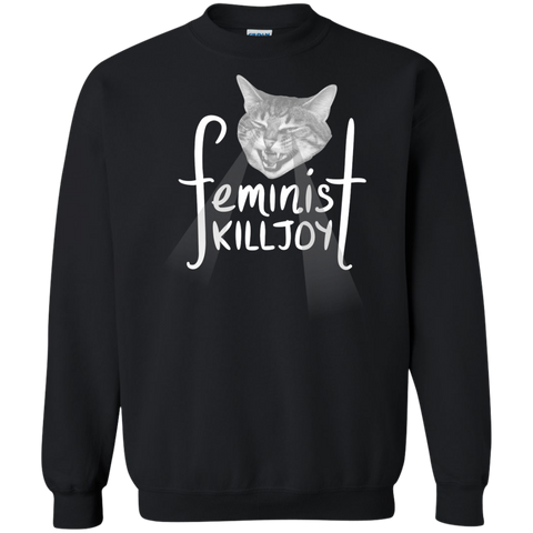 feline feminist killjoy goes dark sweatshirt T-Shirt