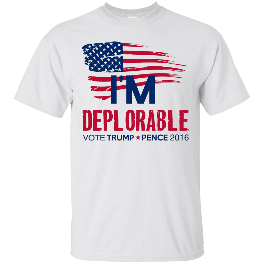 i'm deplorable, vote trump/pence 2016 T-Shirt