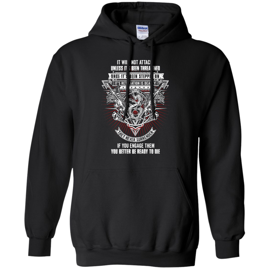 it will not attack...navy T-Shirt