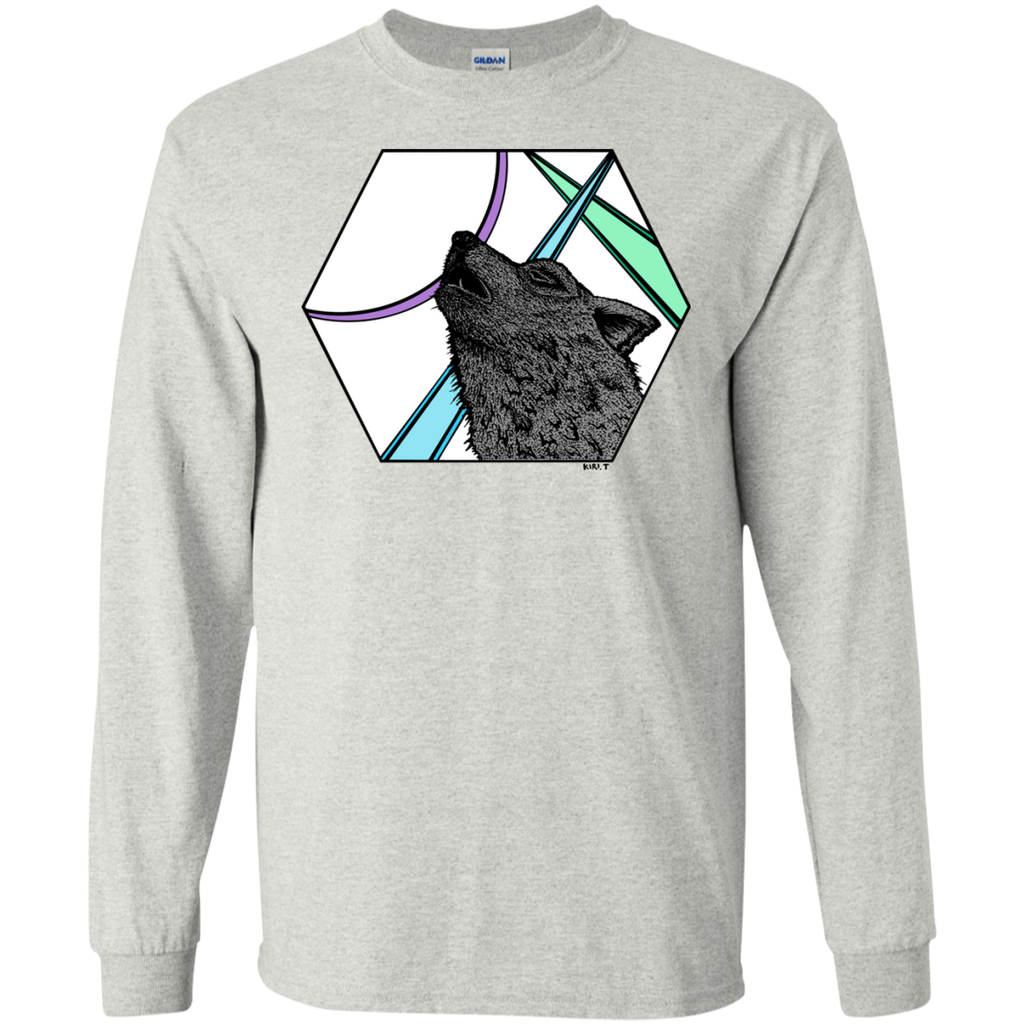 colourful wolfe matching family T-Shirt