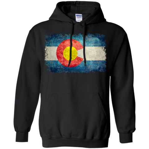 flag of colorado in vintage retro style sweatshirt T-Shirt
