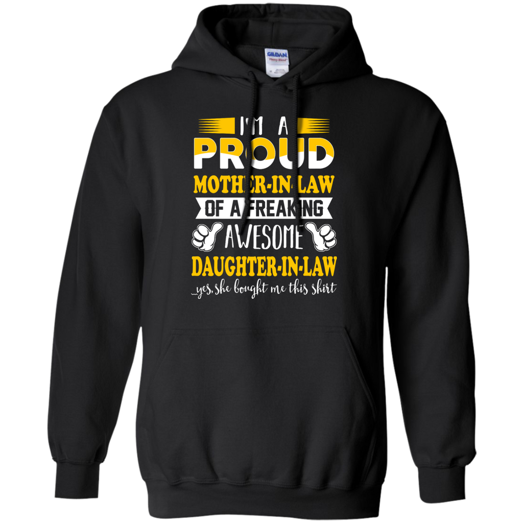 i'm a proud mother-in-law of a freaking awesome daughter-in-law T-Shirt