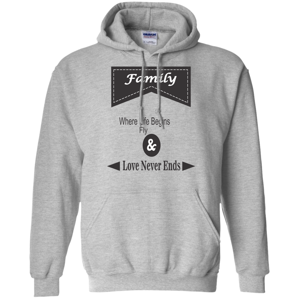 family love never ends matching family T-Shirt