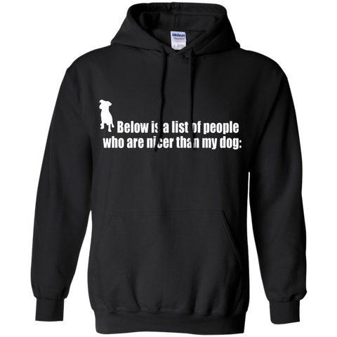 below is a list of people - dog T-Shirt