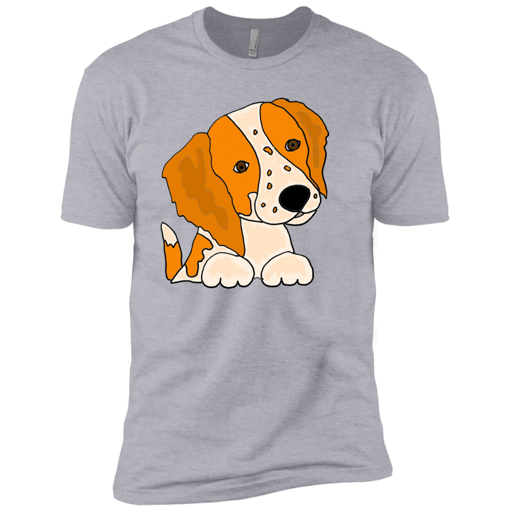 cute artistic brittany spaniel puppy dog art T-Shirt
