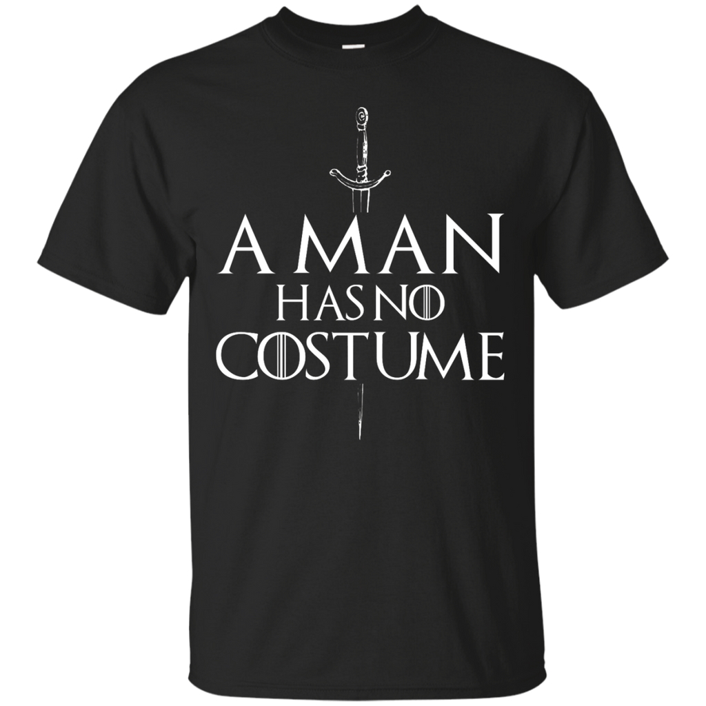 a man has no costume halloween tshirt custom T-Shirt