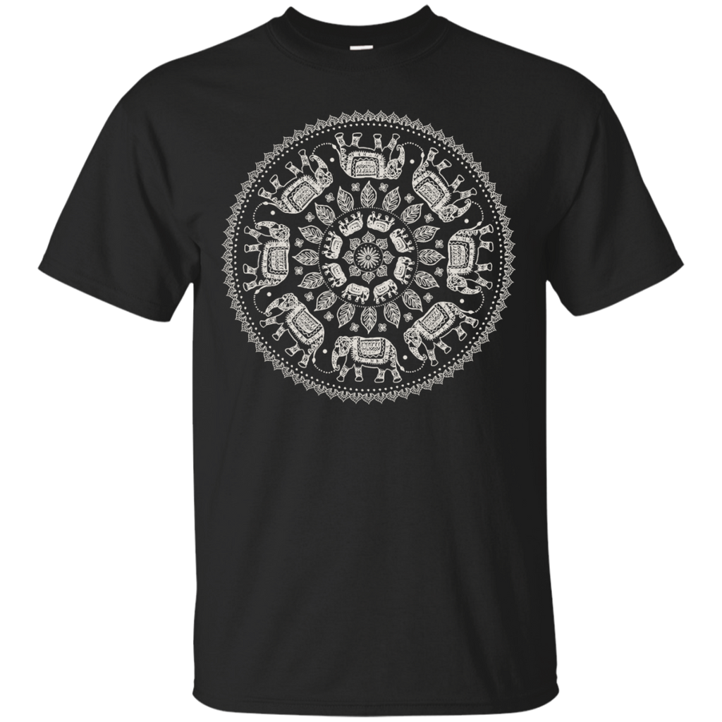 elephant mandala (on dark) sweatshirt T-Shirt