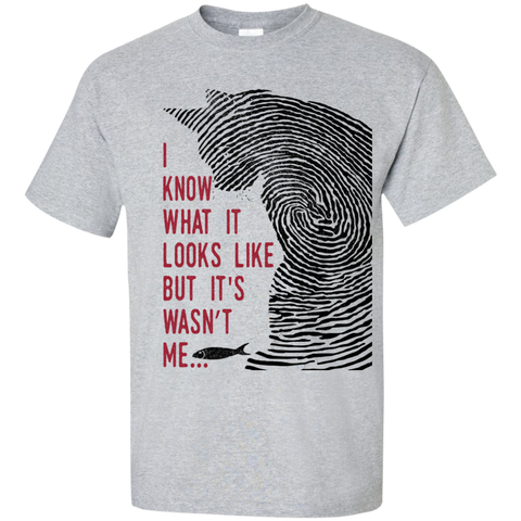 blackmailed cat t- T-Shirt