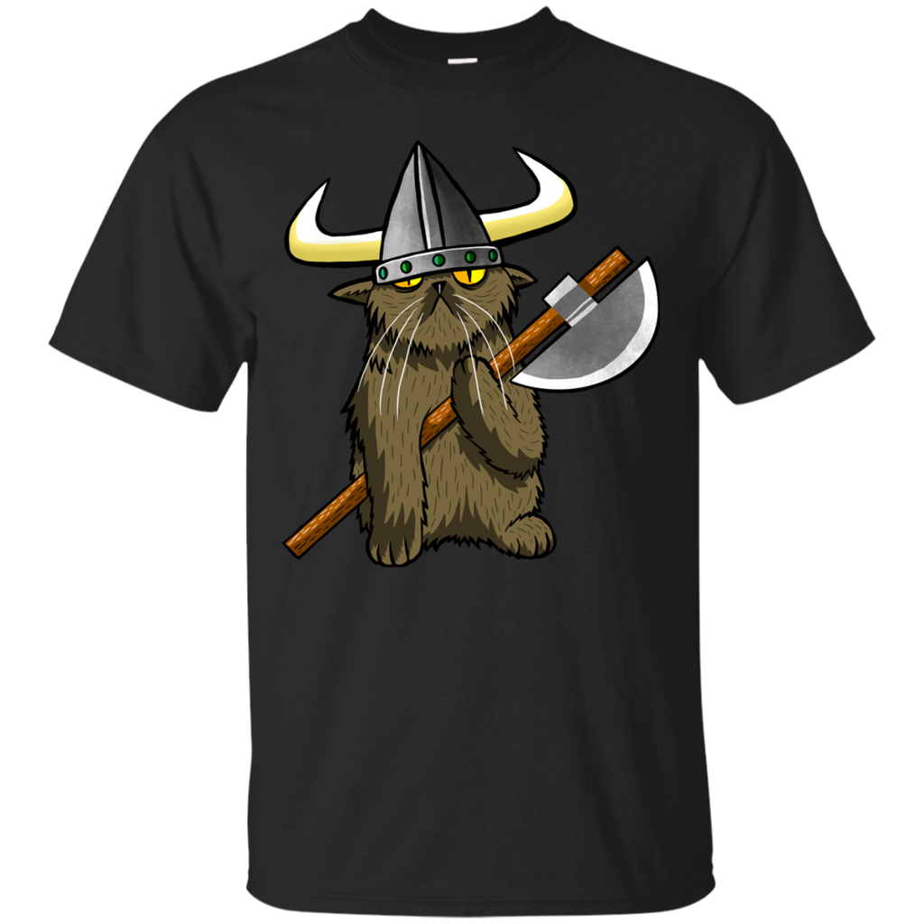 cat viking t- T-Shirt