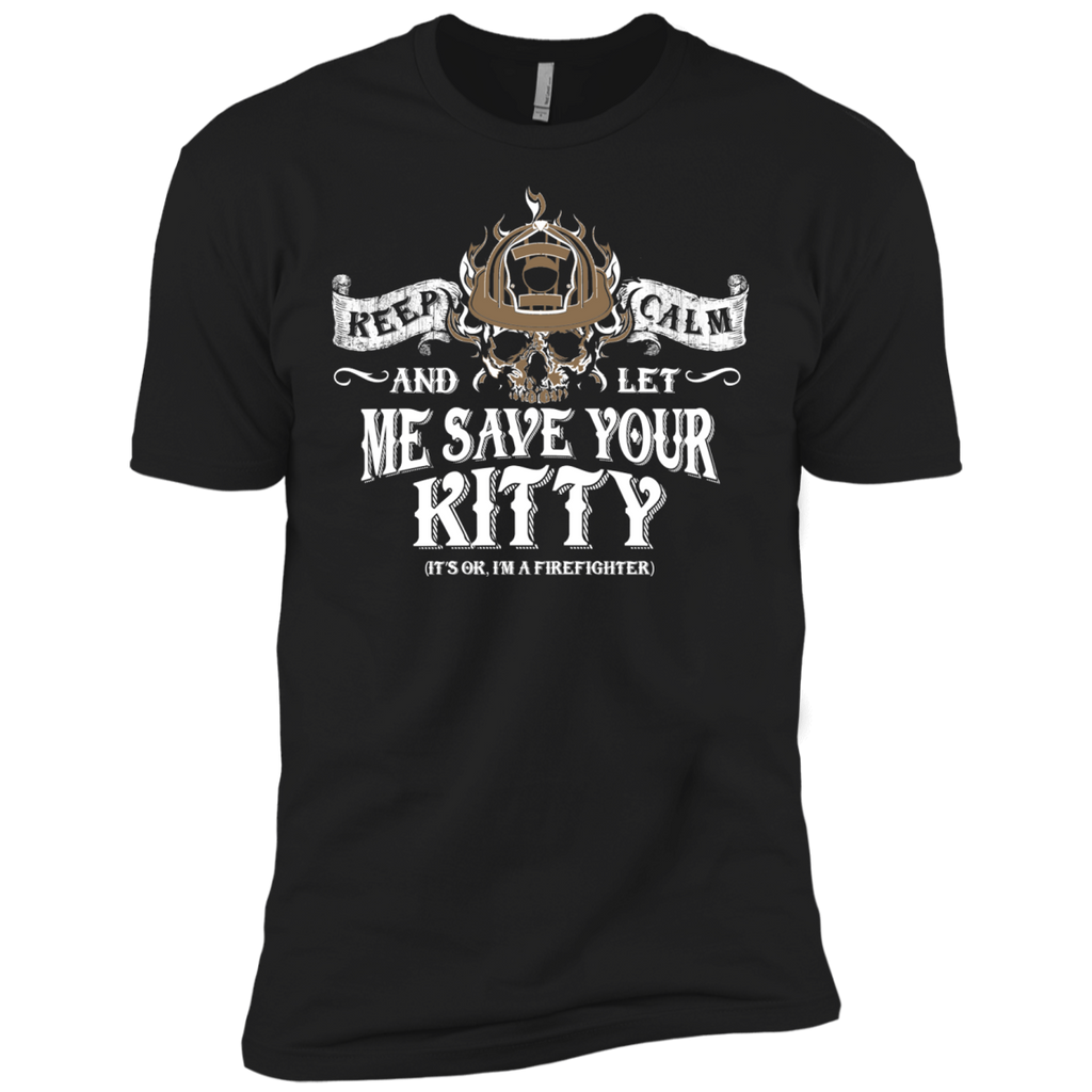 firefighter save your kitty 23 T-Shirt
