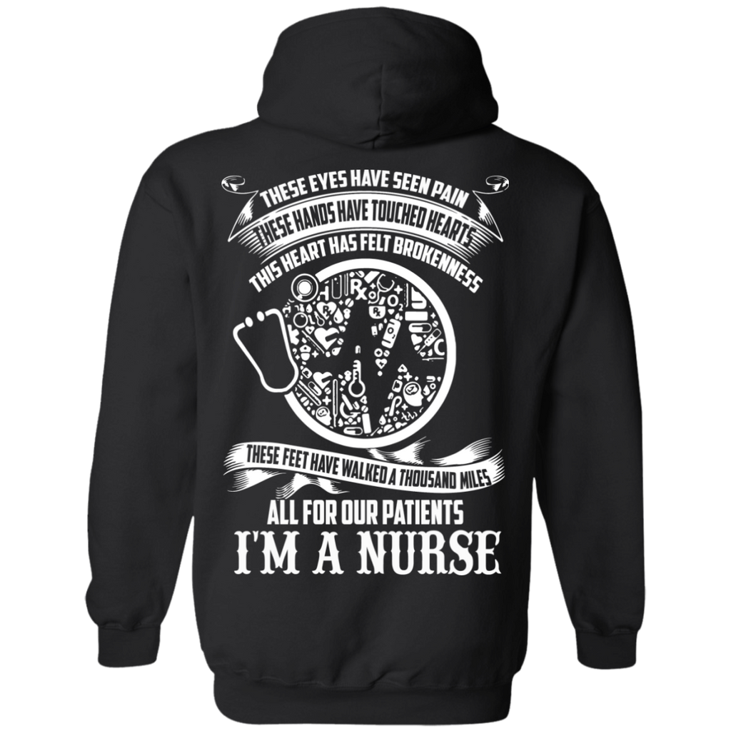 these hands have touched hearts. this heart has felt brokenness. these feet have walked a thousand miles all for our patients T-Shirt
