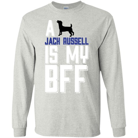 a jack russell is my bff  funny T-Shirt