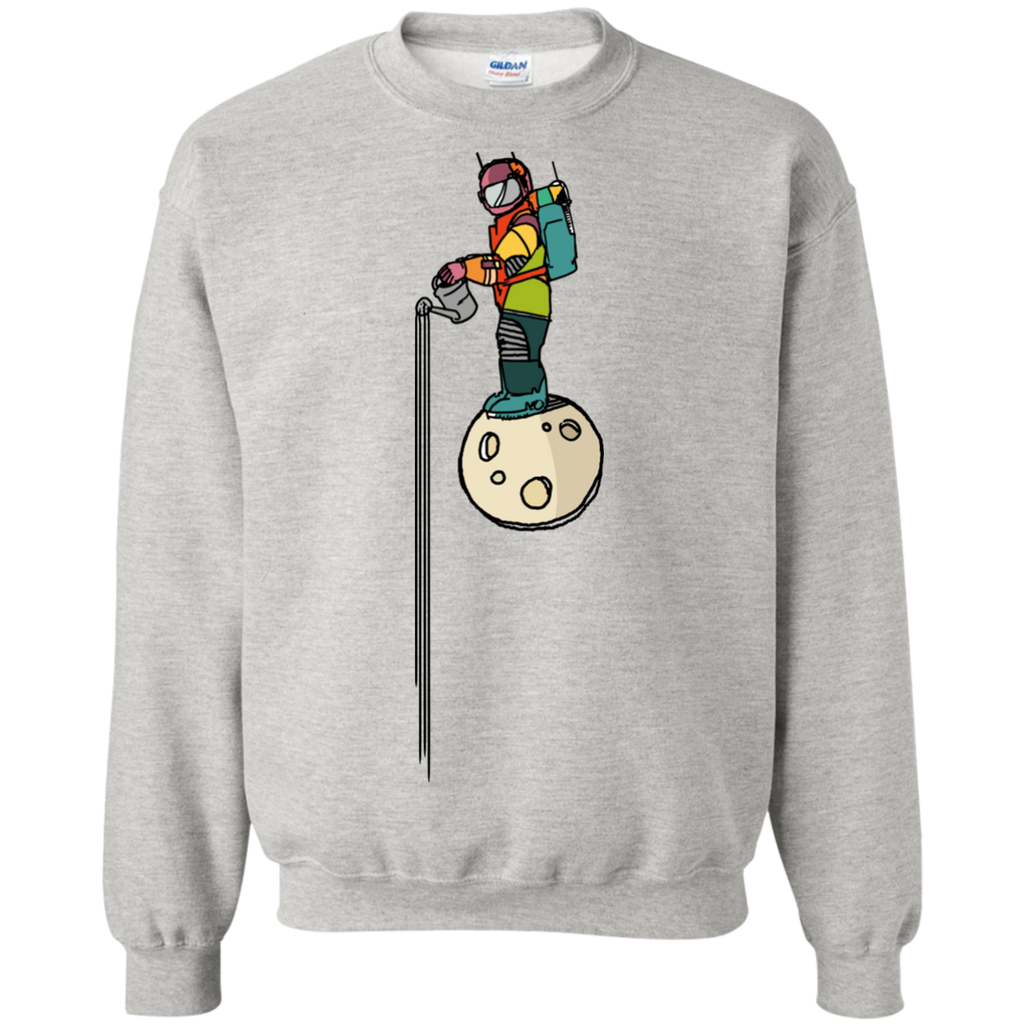 colored astronaut gardener space art drawing sweatshirt T-Shirt