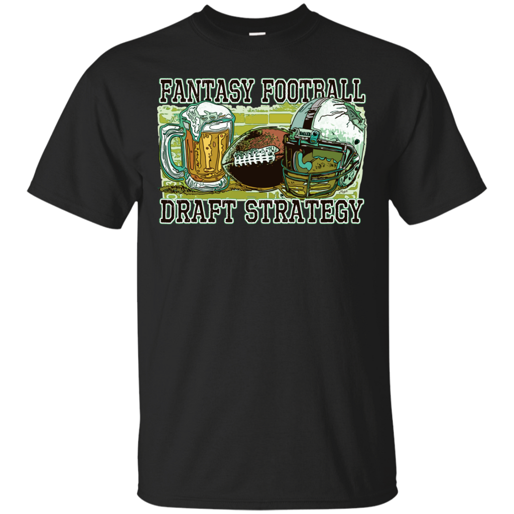 fantasy football draft strategy  beer and football T-Shirt