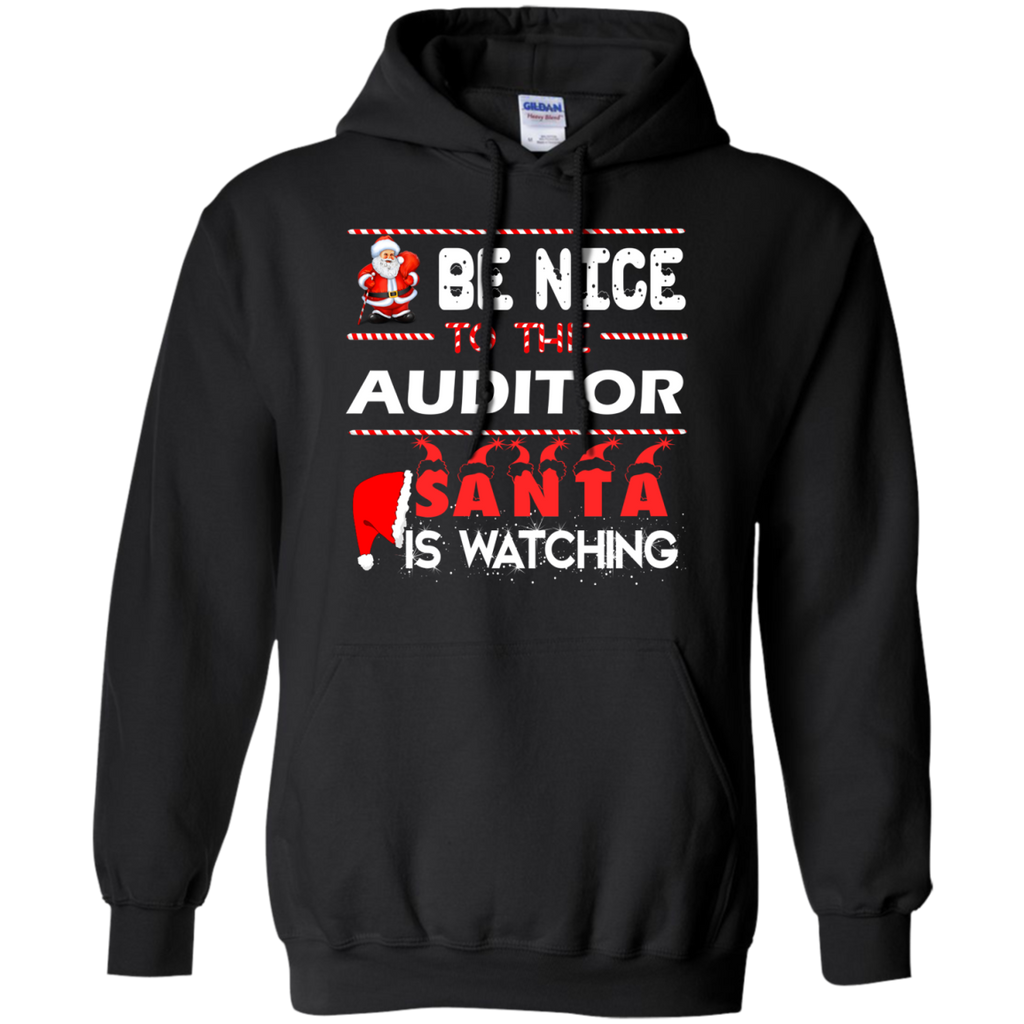 be nice to the auditor santa is watching sweater, T-Shirt