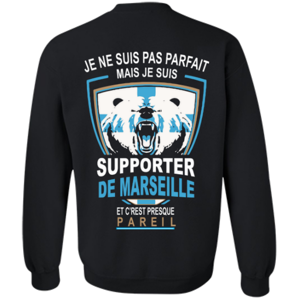 je ne suis pas parfait mais je suis supporter de marseille et c'rest presque pareil T-Shirt