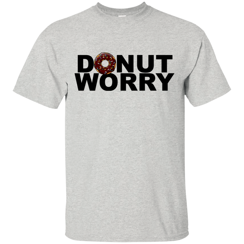 donut worry - black T-Shirt