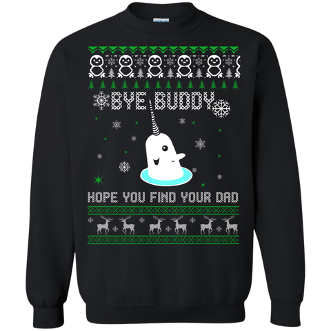 bye buddy hope you find your dad elf sweater, T-Shirt