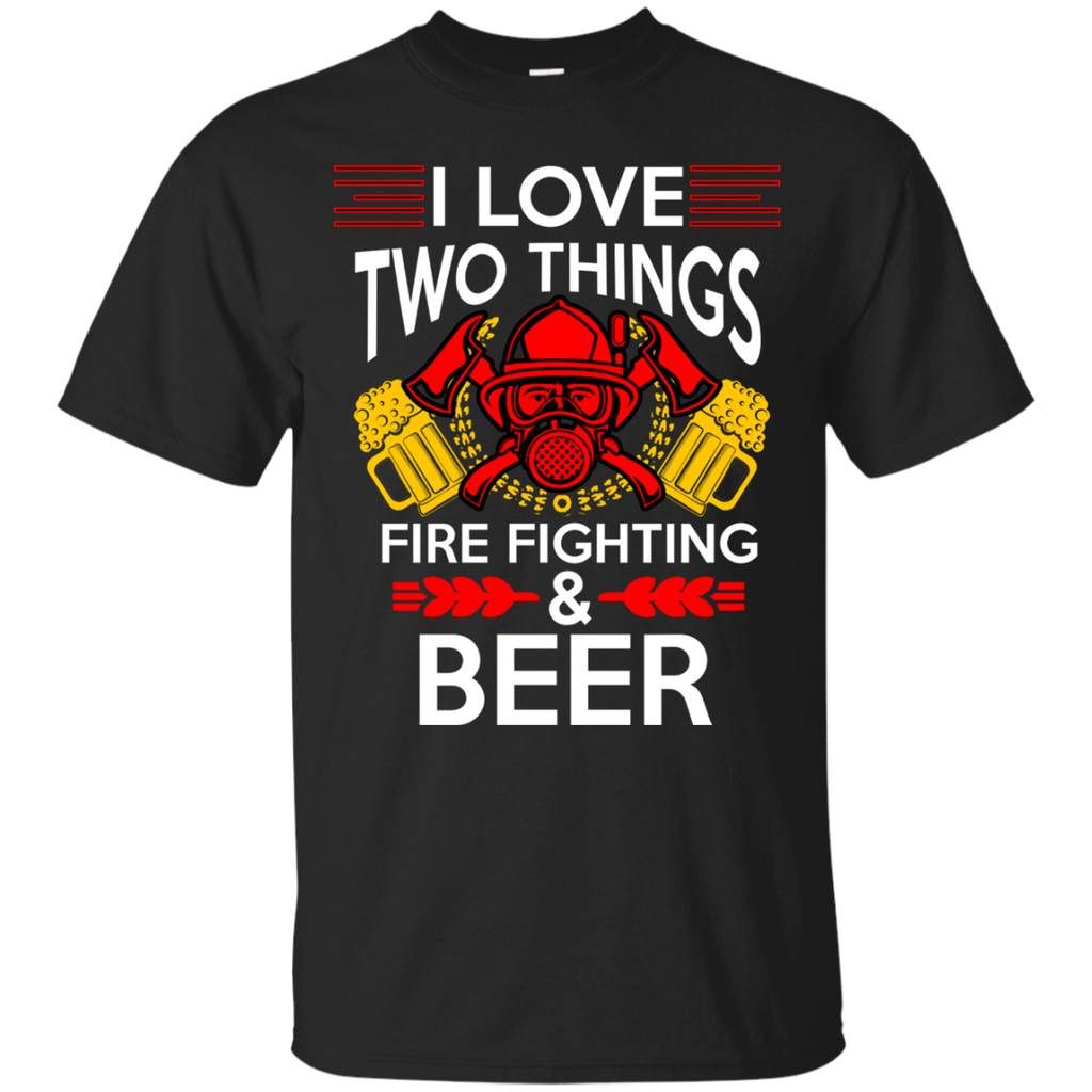 firefighter and beer T-Shirt